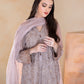 2 Piece Chiffon Suit-Embroidered (Unstitched) | Lime Light Women Eid Collection 2023