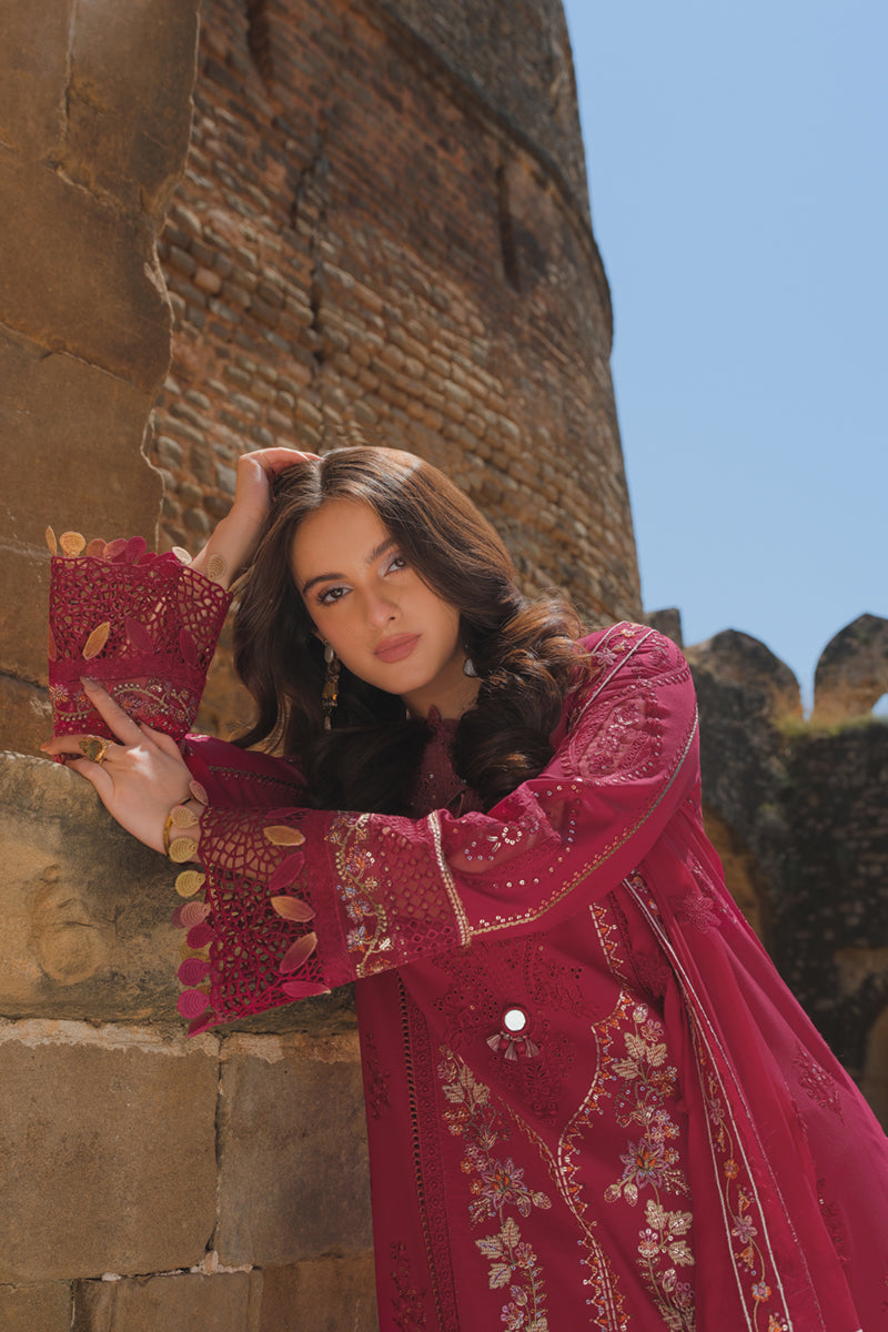 BE-06  RHEA | Qalamkar Luxury Lawn Eid Edit’23