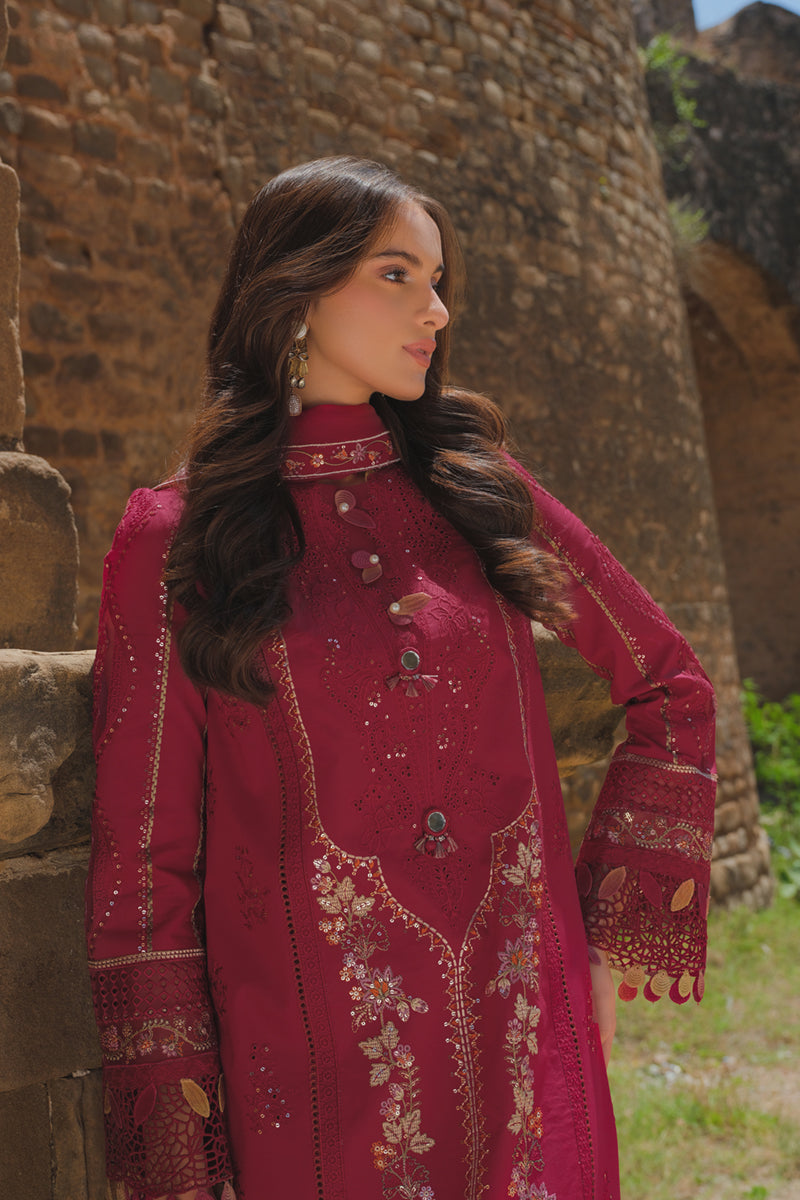 BE-06  RHEA | Qalamkar Luxury Lawn Eid Edit’23