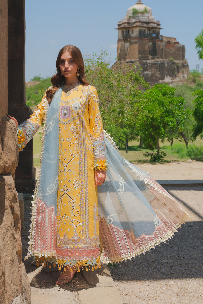 BE-05  ASRA| Qalamkar Luxury Lawn Eid Edit’23