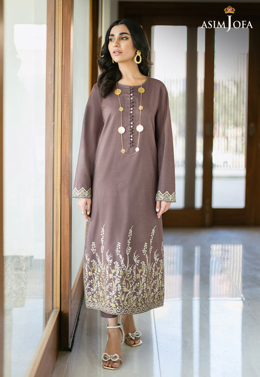 AJPE-23 (2- PC) | Asim Jofa Pret Essentials Eid Edit II Collection | Embroidered Stitched RTW Suits
