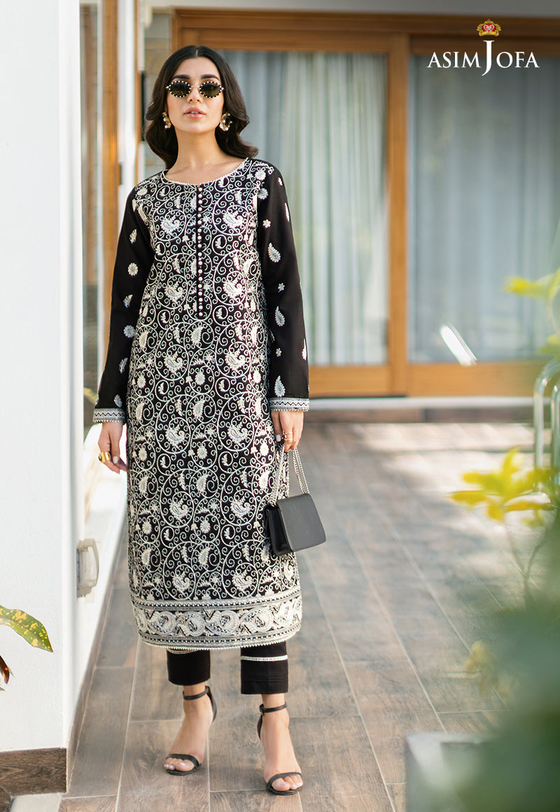 AJPE-14 (2-PC) | Asim Jofa Pret Essentials Eid Edit II Collection | Embroidered Stitched RTW Suits