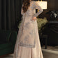 AJN-17 | Asim Jofa Ishq-e-Naubahar Collection 2021 | Unstitched Embroidered Organza Suits