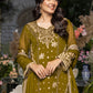 Eden Glow | Azure Luxe Embroidered 3pcs Collections 2023