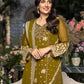 Eden Glow | Azure Luxe Embroidered 3pcs Collections 2023