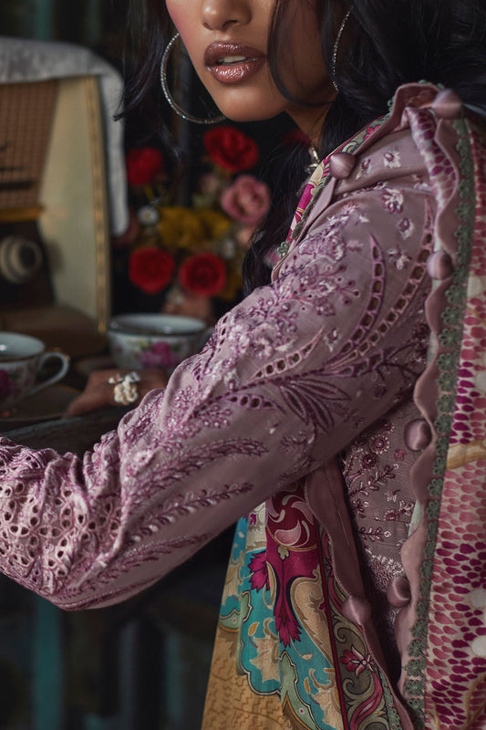 PARISA (EW22-02) | Elan Winter Embroidered Collection | Unstitched Slub Khaddar Suits