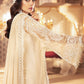 BD-2304 - Pearl White | Maria B Mbroidered Winter Wedding Collection 2021 | Unstitched Embroidered Suits