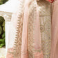 KF-01  MINAIL | Qalamkar Khaab Festive Formal Collection 2022 | Luxury Embroidered Unstitched Chiffon Suits