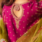 KF-06  AARMISH | Qalamkar Khaab Festive Formal Collection 2022 | Luxury Embroidered Unstitched Chiffon Suits