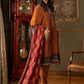 DL-908-Rust | Maria B Winter Linen Unstitched Collection 2021 | Unstitched Embroidered Linen Suits