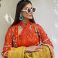 NAZIA HASSAN | MNR Zarlish Festive Unstitched Collection 2022 | Unstitched Embroidered Organza Suit
