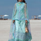 Mykonos Sky | Farah Talib Aziz ILO ILO Luxury Lawn Collection 2022 | Unstitched Embroidered Lawn Suits
