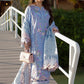 Santorini Blue | Farah Talib Aziz ILO ILO Luxury Lawn Collection 2022 | Unstitched Embroidered Lawn Suits