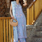 Santorini Blue | Farah Talib Aziz ILO ILO Luxury Lawn Collection 2022 | Unstitched Embroidered Lawn Suits