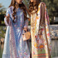 Santorini Blue | Farah Talib Aziz ILO ILO Luxury Lawn Collection 2022 | Unstitched Embroidered Lawn Suits