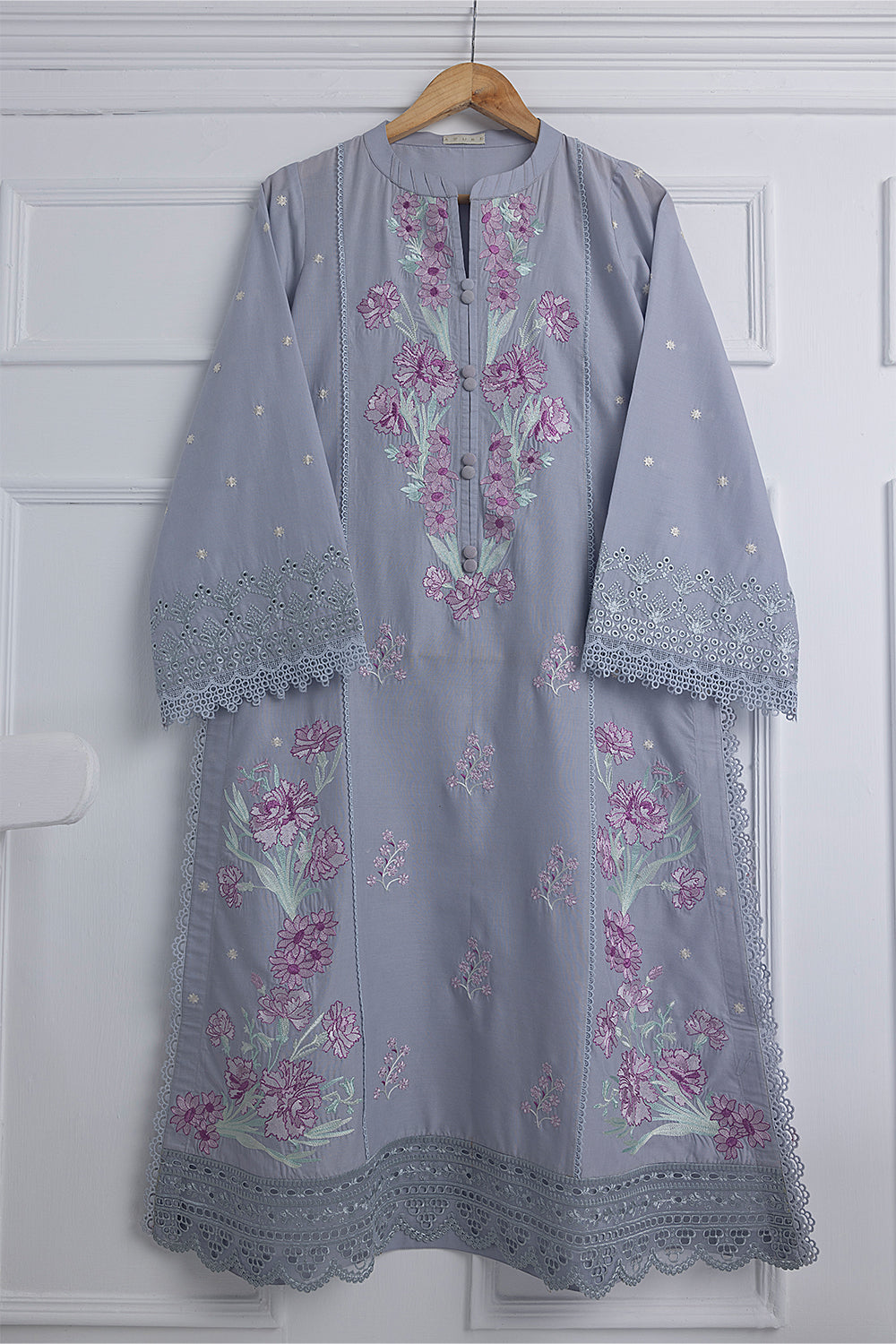 Floral Blooms |  Azure Ensembles Chiffon 3PCS 2023