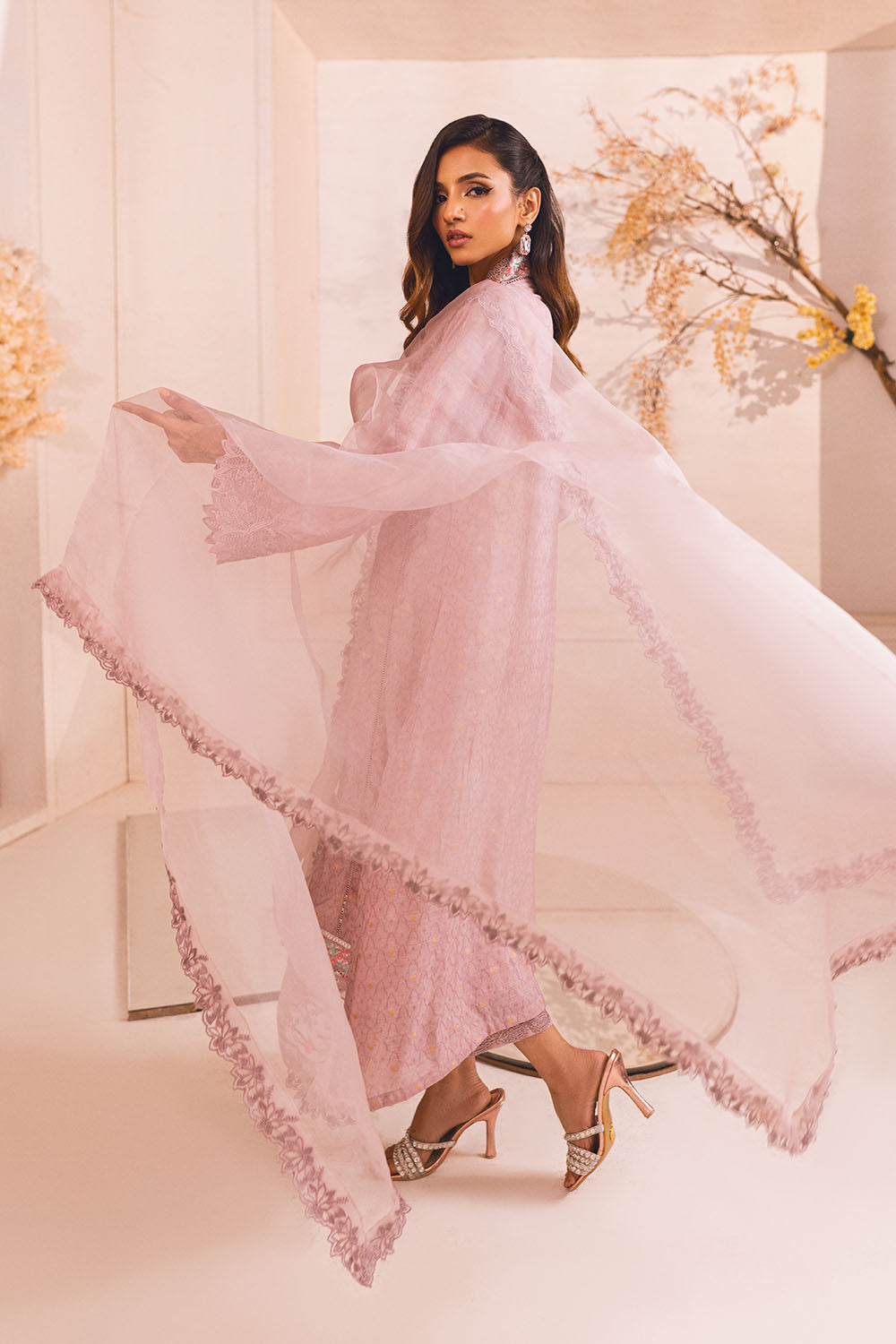 Floral Fantasy |  Azure Ensembles Chiffon 3PCS 2023