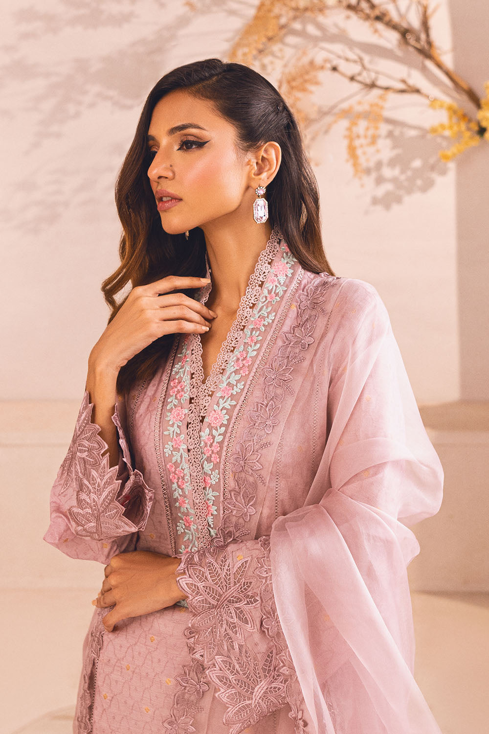 Floral Fantasy |  Azure Ensembles Chiffon 3PCS 2023