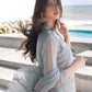 Floral Fringe |  Azure Ensembles Chiffon 3PCS 2023