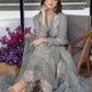 Floral Fringe |  Azure Ensembles Chiffon 3PCS 2023