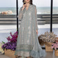 Floral Fringe |  Azure Ensembles Chiffon 3PCS 2023
