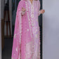FERESHTEH (ZL22-01 A) | Zaha Summer Lawn Collection 2022 | Unstitched Embroidered Lawn Suits