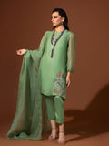 Gardenia | Mohtaram NUUR Luxury PRET Collection 2022 | Stitched Silk Suits