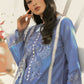 Blue Shadow | Mushq Hemline Spring/Summer Lawn Collection 2022 | Unstitched Embroidered Lawn Suits