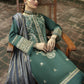 NW-04 | Qalamkar Qline Linen Winter Collection 2021 | Unstitched Embroidered Organza Suits
