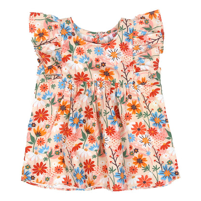 Infants Girls Casual Top Melody - Multi | Bachaa Party Baby Clothes Girls Tops & T-Shirts