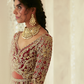 SCARLET | Suffuse Aab-e-Zar Luxury Wedding Collection 2020 | Unsttiched Embroidered Embelished Bridal Suits