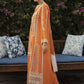 NW-12 | Qalamkar Qline Linen Winter Collection 2021 | Unstitched Embroidered Organza Suits