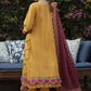 NW-13 | Qalamkar Qline Linen Winter Collection 2021 | Unstitched Embroidered Organza Suits