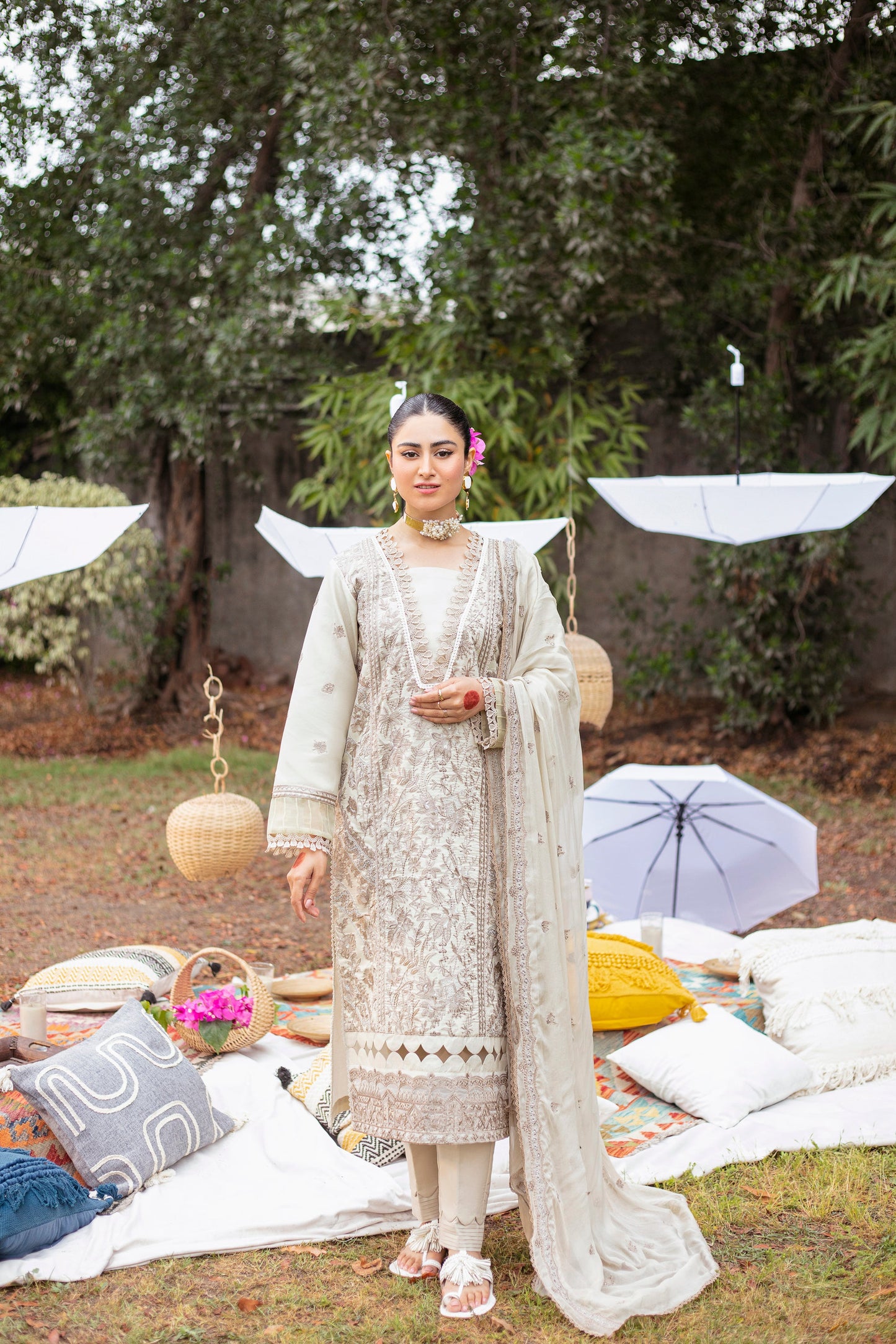 EE-2A |  Florent Eid Edit 2 - Luxury Chikankari Collection 23