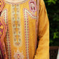 NW-13 | Qalamkar Qline Linen Winter Collection 2021 | Unstitched Embroidered Organza Suits