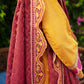 NW-13 | Qalamkar Qline Linen Winter Collection 2021 | Unstitched Embroidered Organza Suits