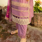 NW-14 | Qalamkar Qline Linen Winter Collection 2021 | Unstitched Embroidered Organza Suits