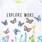 Infant Girls T-Shirts Explore More - White | Bachaa Party Baby Clothes Girls Tops & T-Shirts