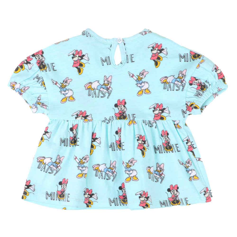 Infants Girls T-Shirt Mini Daisy - Fair Aqua | Bachaa Party Baby Clothes Girls Tops & T-Shirts