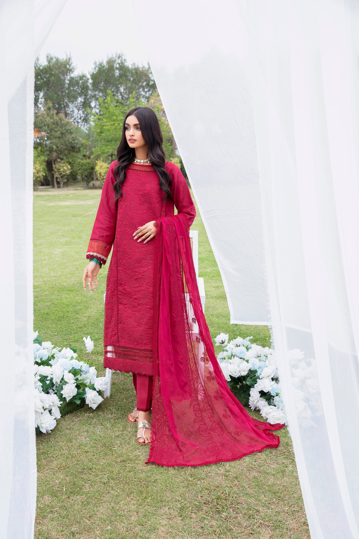 EE-1B |  Florent Eid Edit 2 - Luxury Chikankari Collection 23