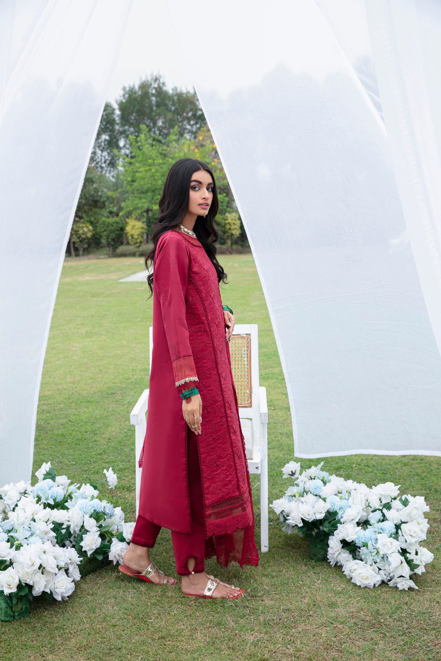 EE-1B |  Florent Eid Edit 2 - Luxury Chikankari Collection 23