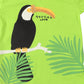 Infant Girls T-Shirts Toucan Love - Acid Lime | Bachaa Party Baby Clothes Girls Tops & T-Shirts
