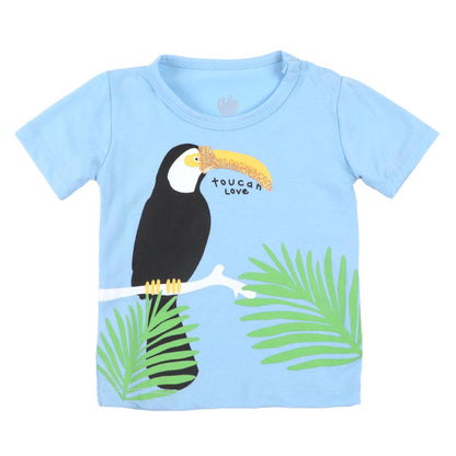 Infant Girls T-Shirts Toucan Love - T.Breeze | Bachaa Party Baby Clothes Girls Tops & T-Shirts