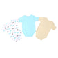 Infant Boys Romper 3Pc Dino - Mix. | Bachaa Party Baby Clothes Rompers