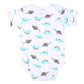 Infant Boys Set 5Pc Dino - B.White | Bachaa Party Baby Clothes Rompers