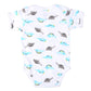Infant Boys Set 6Pc Dino - B.White | Bachaa Party Baby Clothes Rompers