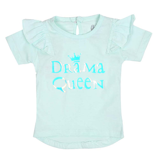 Infant Girls T-Shirts Drama Queen - H Of Mint | Bachaa Party Baby Clothes Girls Tops & T-Shirts