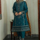 AQ-12  AMAL  | Qalamkar Qline Dastak Summer Collection 2022 | Unstitched Embroidered Lawn Suits