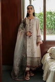 AQ-03  SAFFA  | Qalamkar Qline Dastak Summer Collection 2022 | Unstitched Embroidered Lawn Suits