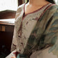 AQ-03  SAFFA  | Qalamkar Qline Dastak Summer Collection 2022 | Unstitched Embroidered Lawn Suits